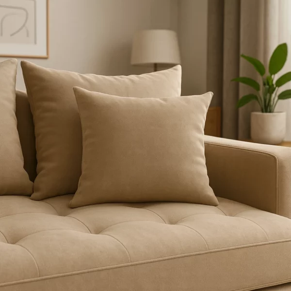 Canapé Linda beige taupe