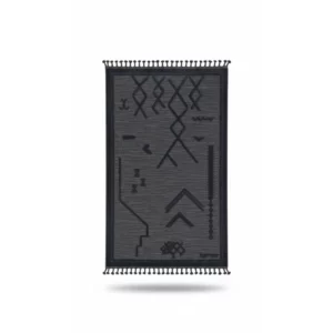 Symbole ébène (230 x 150 cm)